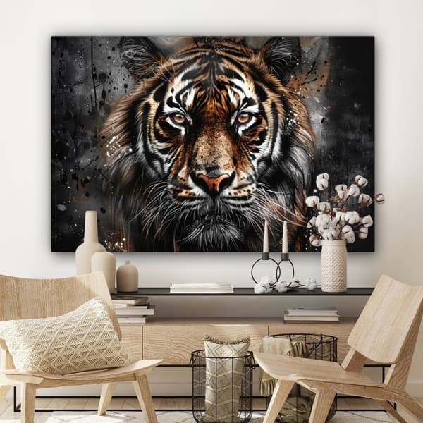MuchoWow Högupplöst Foto på Canvas -Väggdekoration - Målning Print - Enkelt Upphängningssystem