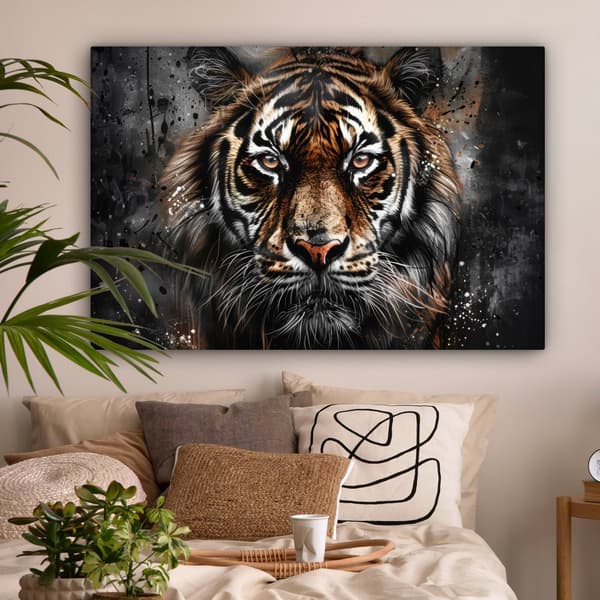 MuchoWow Högupplöst Foto på Canvas -Väggdekoration - Målning Print - Enkelt Upphängningssystem