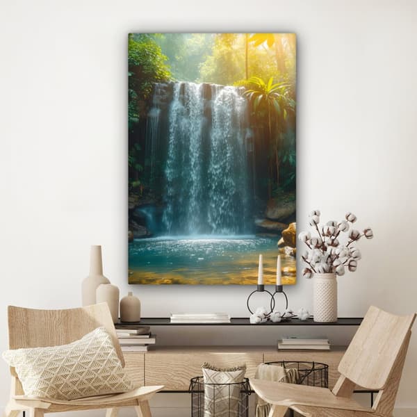 MuchoWow Högupplöst Foto på Canvas -Väggdekoration - Målning Print - Enkelt Upphängningssystem