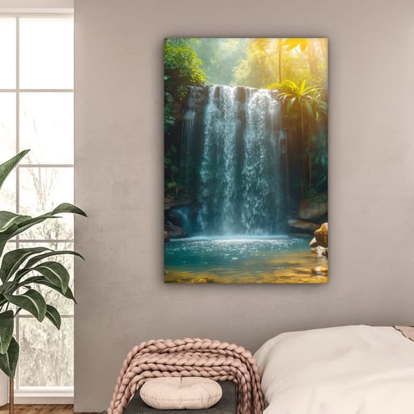 MuchoWow Högupplöst Foto på Canvas -Väggdekoration - Målning Print - Enkelt Upphängningssystem