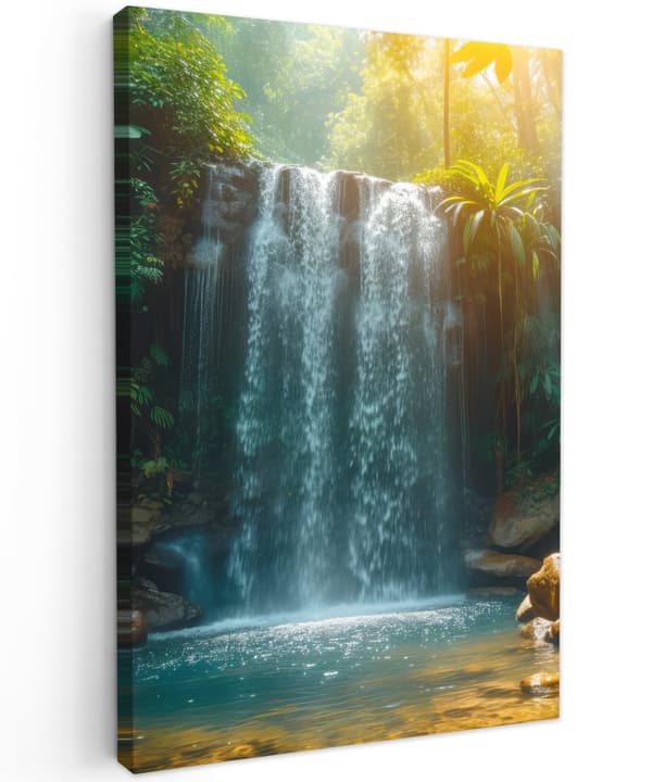 MuchoWow Högupplöst Foto på Canvas -Väggdekoration - Målning Print - Enkelt Upphängningssystem