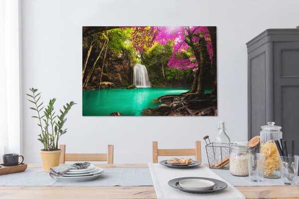 MuchoWow Högupplöst Foto på Canvas - Väggdekoration - Målning Print - Enkelt Upphängningssystem