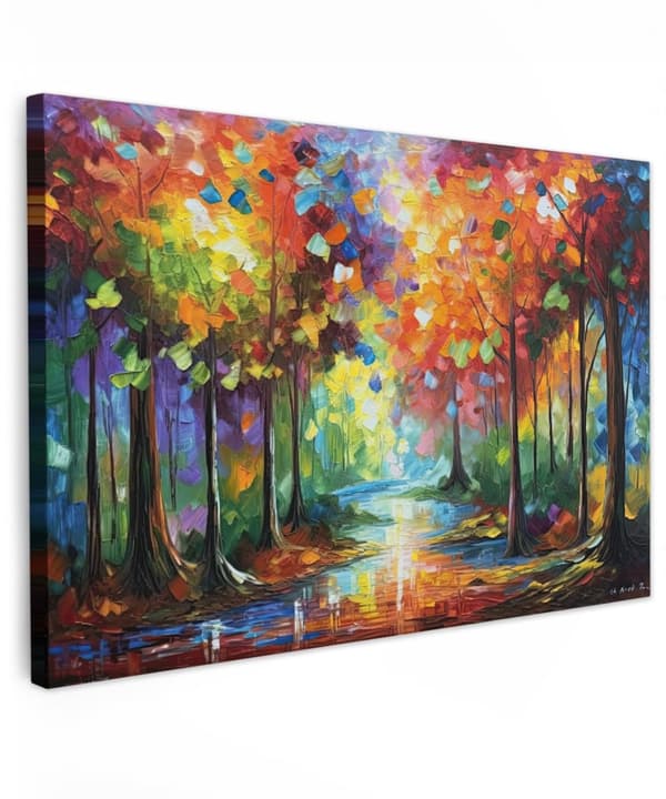 MuchoWow Högupplöst Foto på Canvas - Väggdekoration - Målning Print - Enkelt Upphängningssystem