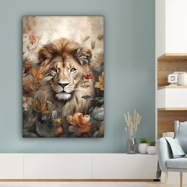 MuchoWow Högupplöst Foto på Canvas - Väggdekoration - Målning Print - Enkelt Upphängningssystem