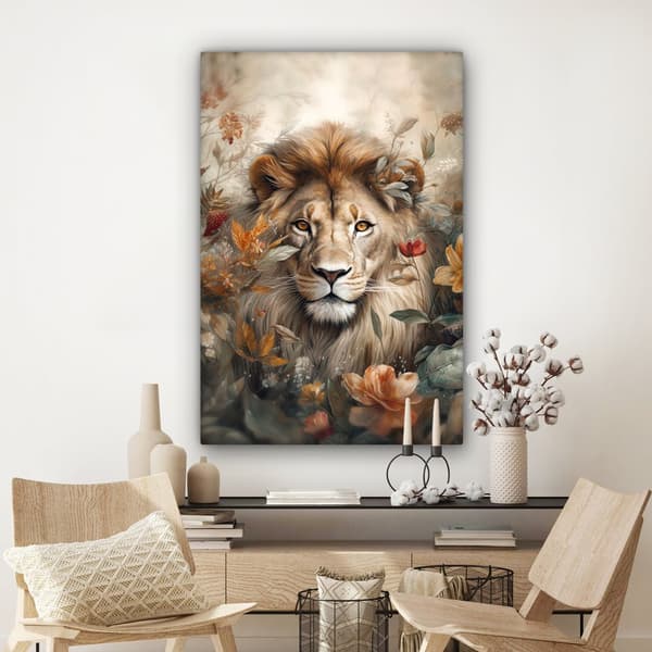 MuchoWow Högupplöst Foto på Canvas - Väggdekoration - Målning Print - Enkelt Upphängningssystem