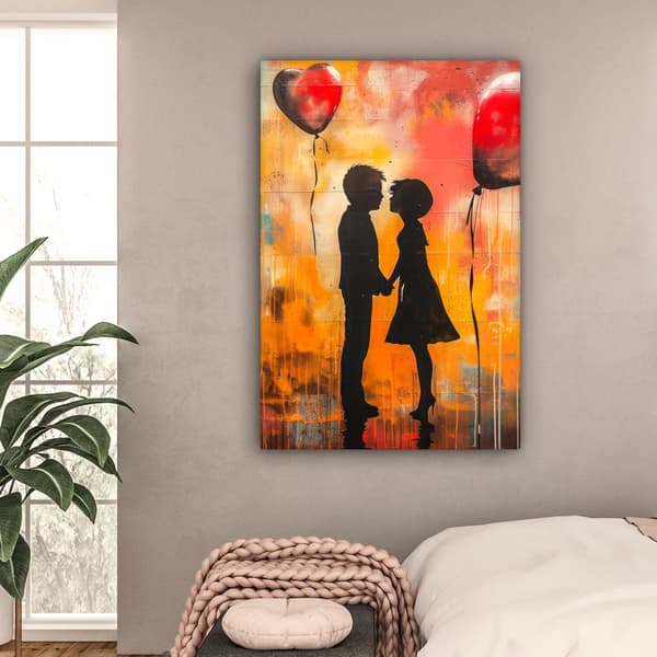 MuchoWow Högupplöst Foto på Canvas - Väggdekoration - Målning Print - Enkelt Upphängningssystem