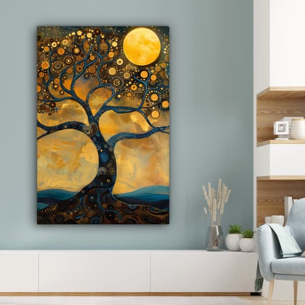 MuchoWow Högupplöst Foto på Canvas - Väggdekoration - Målning Print - Enkelt Upphängningssystem