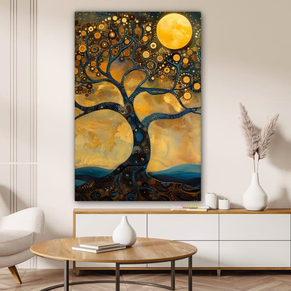 MuchoWow Högupplöst Foto på Canvas - Väggdekoration - Målning Print - Enkelt Upphängningssystem