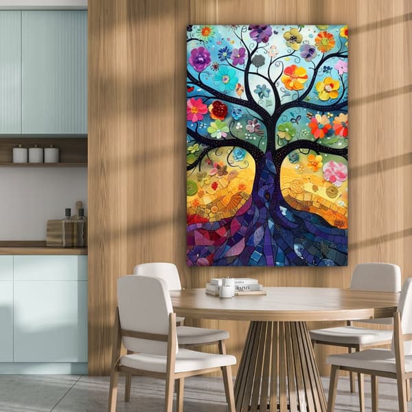 MuchoWow Högupplöst Foto på Canvas - Väggdekoration - Målning Print - Enkelt Upphängningssystem