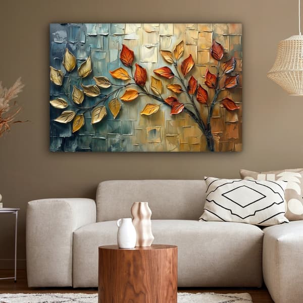 MuchoWow Högupplöst Foto på Canvas - Väggdekoration - Målning Print - Enkelt Upphängningssystem