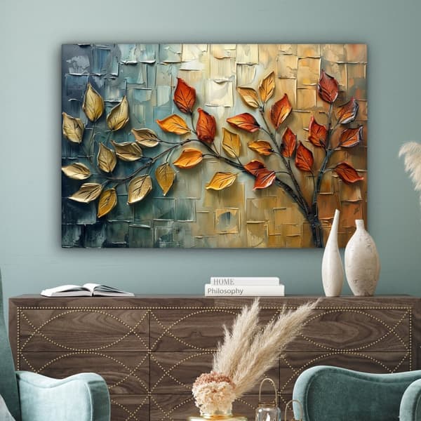 MuchoWow Högupplöst Foto på Canvas - Väggdekoration - Målning Print - Enkelt Upphängningssystem