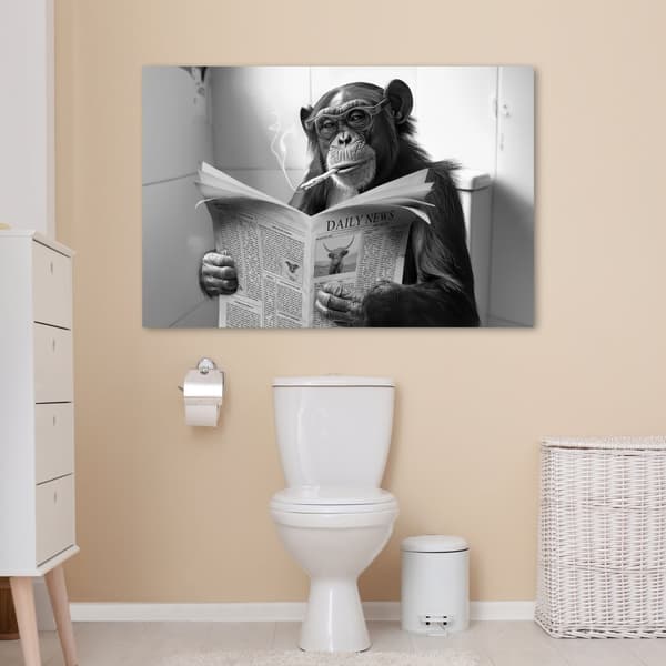 MuchoWow Högupplöst Foto på Canvas - Väggdekoration - Målning Print - Enkelt Upphängningssystem
