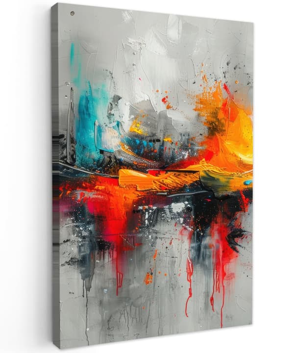MuchoWow Högupplöst Foto på Canvas - Väggdekoration - Målning Print - Enkelt Upphängningssystem