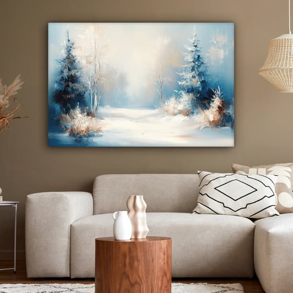 MuchoWow Högupplöst Foto på Canvas - Väggdekoration - Målning Print - Enkelt Upphängningssystem