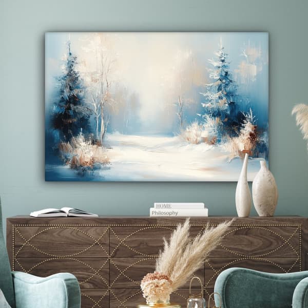 MuchoWow Högupplöst Foto på Canvas - Väggdekoration - Målning Print - Enkelt Upphängningssystem