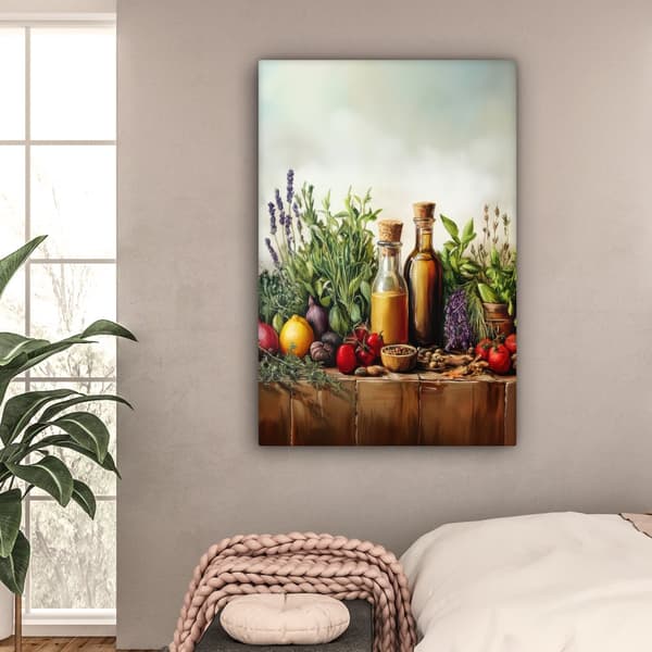 MuchoWow Högupplöst Foto på Canvas - Väggdekoration - Målning Print - Enkelt Upphängningssystem