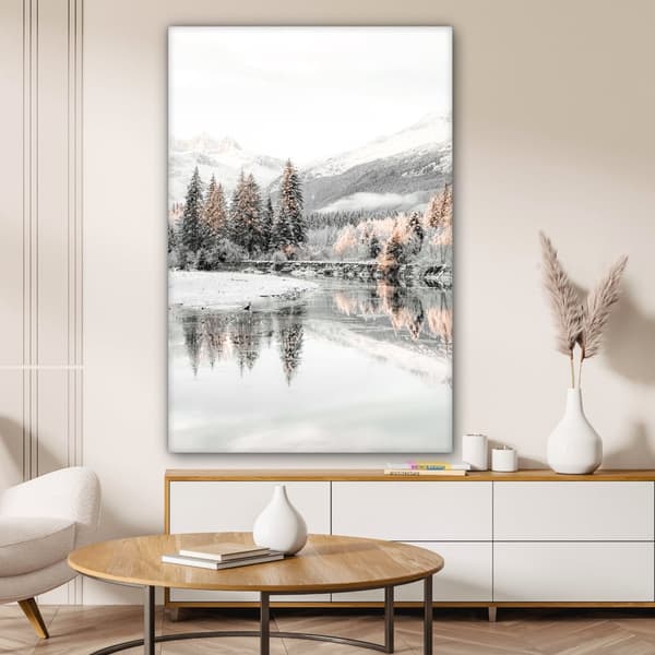 MuchoWow Högupplöst Foto på Canvas - Väggdekoration - Målning Print - Enkelt Upphängningssystem