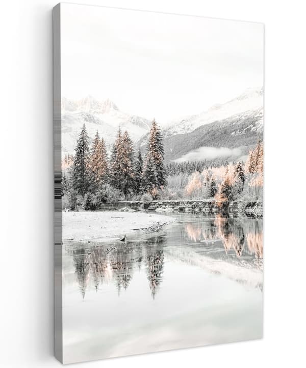 MuchoWow Högupplöst Foto på Canvas - Väggdekoration - Målning Print - Enkelt Upphängningssystem