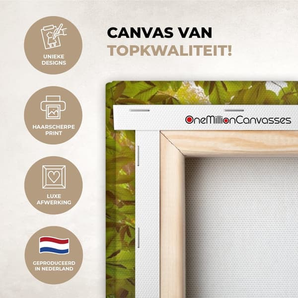 MuchoWow Högupplöst Foto på Canvas - Väggdekoration - Målning Print - Enkelt Upphängningssystem