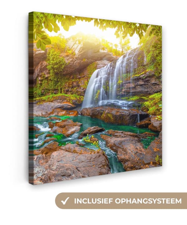 MuchoWow Högupplöst Foto på Canvas - Väggdekoration - Målning Print - Enkelt Upphängningssystem
