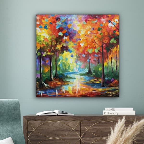 MuchoWow Högupplöst Foto på Canvas - Väggdekoration - Målning Print - Enkelt Upphängningssystem