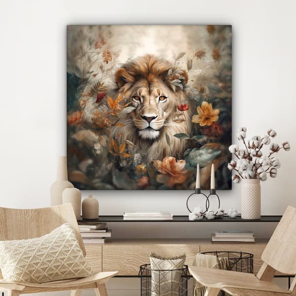 MuchoWow Högupplöst Foto på Canvas - Väggdekoration - Målning Print - Enkelt Upphängningssystem