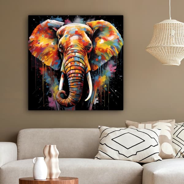 MuchoWow Högupplöst Foto på Canvas - Väggdekoration - Målning Print - Enkelt Upphängningssystem