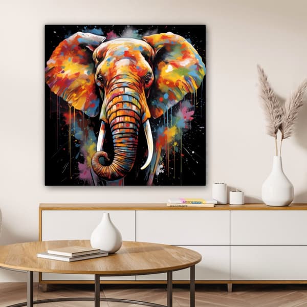 MuchoWow Högupplöst Foto på Canvas - Väggdekoration - Målning Print - Enkelt Upphängningssystem