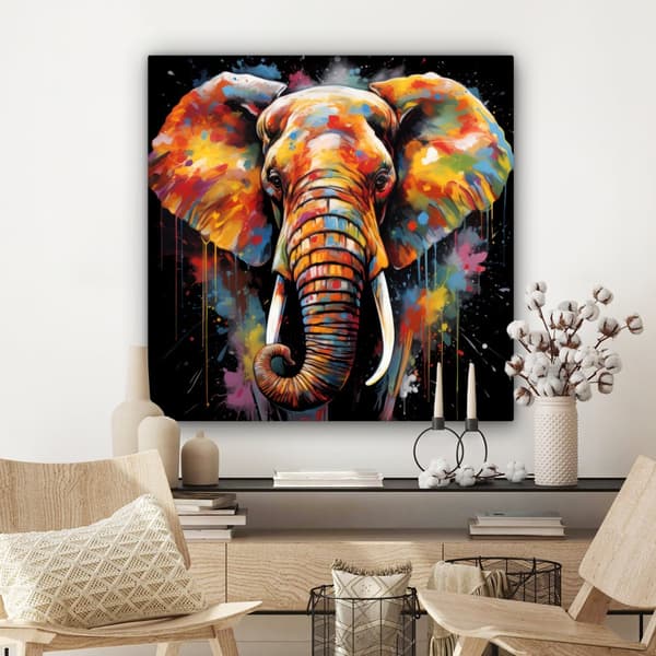 MuchoWow Högupplöst Foto på Canvas - Väggdekoration - Målning Print - Enkelt Upphängningssystem