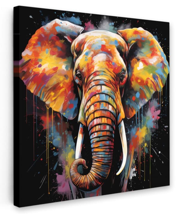 MuchoWow Högupplöst Foto på Canvas - Väggdekoration - Målning Print - Enkelt Upphängningssystem