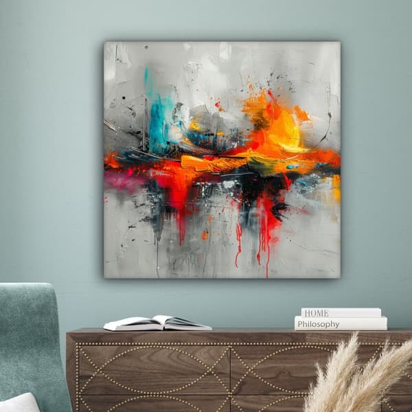 MuchoWow Högupplöst Foto på Canvas - Väggdekoration - Målning Print - Enkelt Upphängningssystem
