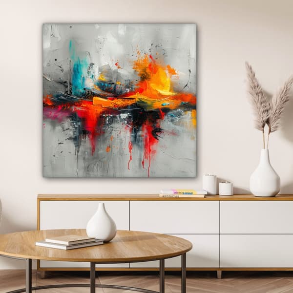 MuchoWow Högupplöst Foto på Canvas - Väggdekoration - Målning Print - Enkelt Upphängningssystem