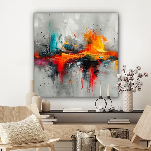 MuchoWow Högupplöst Foto på Canvas - Väggdekoration - Målning Print - Enkelt Upphängningssystem