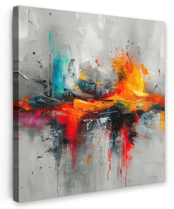 MuchoWow Högupplöst Foto på Canvas - Väggdekoration - Målning Print - Enkelt Upphängningssystem