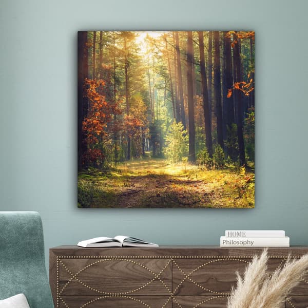 MuchoWow Högupplöst Foto på Canvas - Väggdekoration - Målning Print - Enkelt Upphängningssystem