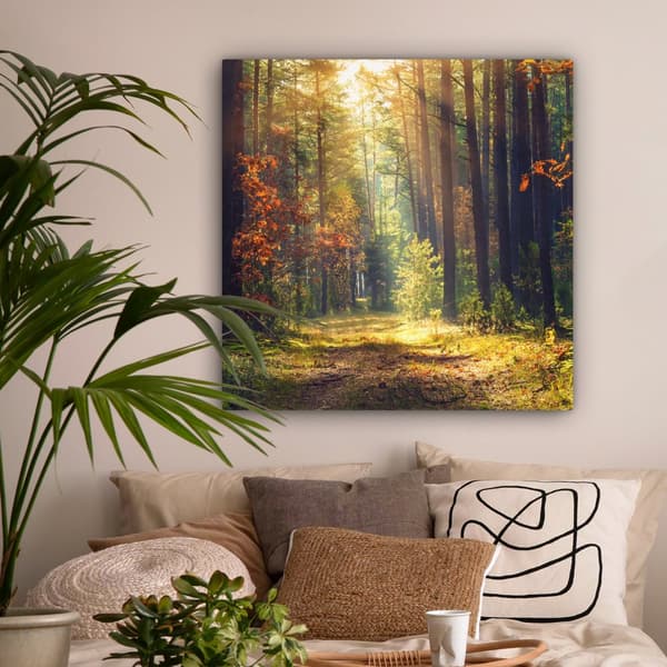 MuchoWow Högupplöst Foto på Canvas - Väggdekoration - Målning Print - Enkelt Upphängningssystem