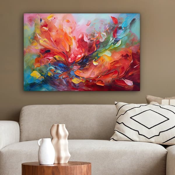 MuchoWow Högupplöst Foto på Canvas - Väggdekoration - Målning Print - Enkelt Upphängningssystem