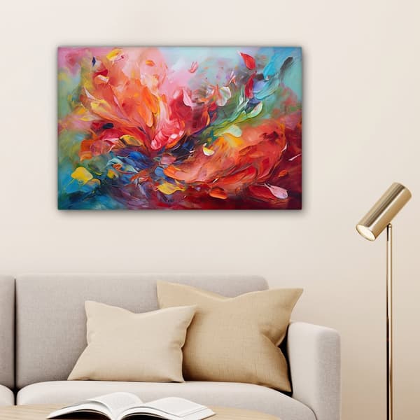 MuchoWow Högupplöst Foto på Canvas - Väggdekoration - Målning Print - Enkelt Upphängningssystem