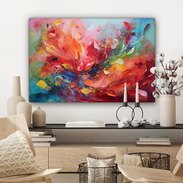 MuchoWow Högupplöst Foto på Canvas - Väggdekoration - Målning Print - Enkelt Upphängningssystem