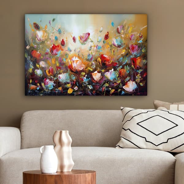 MuchoWow Högupplöst Foto på Canvas - Väggdekoration - Målning Print - Enkelt Upphängningssystem