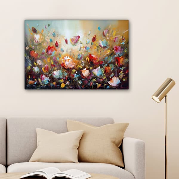 MuchoWow Högupplöst Foto på Canvas - Väggdekoration - Målning Print - Enkelt Upphängningssystem