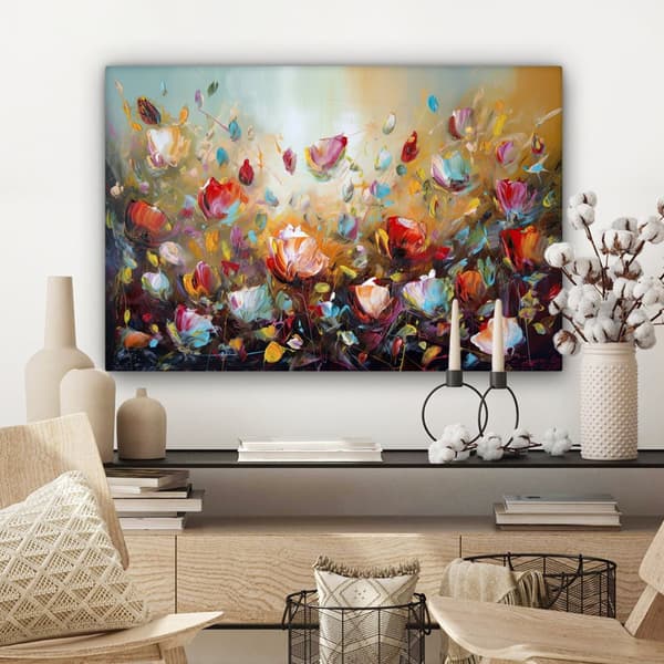 MuchoWow Högupplöst Foto på Canvas - Väggdekoration - Målning Print - Enkelt Upphängningssystem