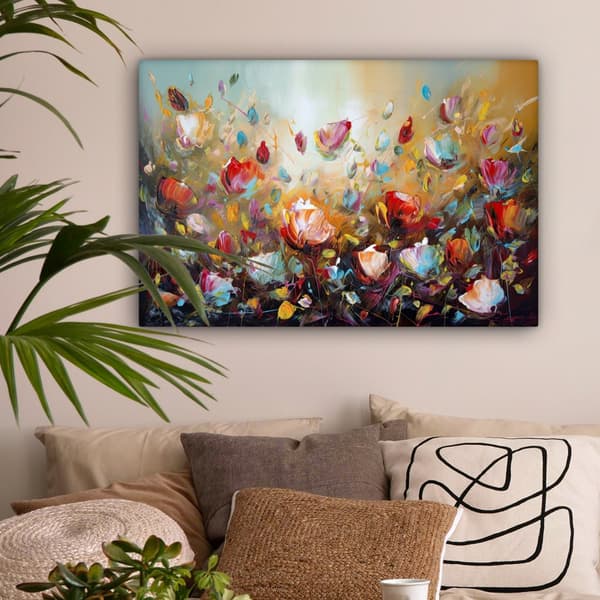 MuchoWow Högupplöst Foto på Canvas - Väggdekoration - Målning Print - Enkelt Upphängningssystem