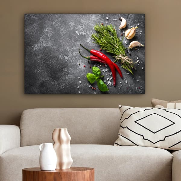 MuchoWow Högupplöst Foto på Canvas - Väggdekoration - Målning Print - Enkelt Upphängningssystem