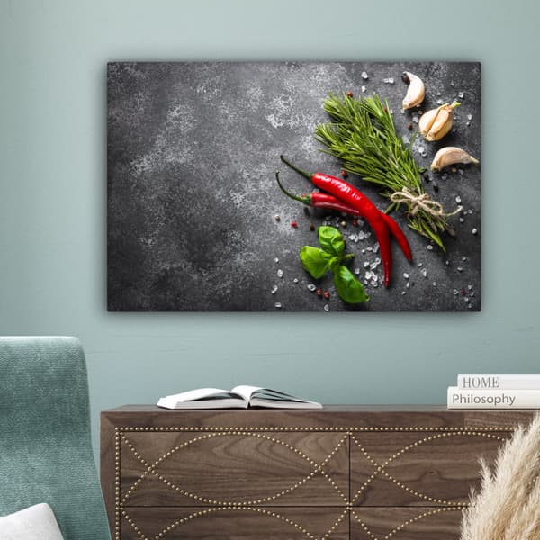 MuchoWow Högupplöst Foto på Canvas - Väggdekoration - Målning Print - Enkelt Upphängningssystem