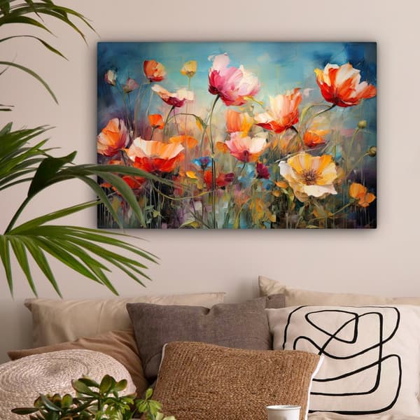 MuchoWow Högupplöst Foto på Canvas - Väggdekoration - Målning Print - Enkelt Upphängningssystem