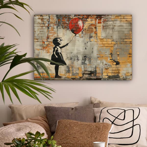 MuchoWow Högupplöst Foto på Canvas - Väggdekoration - Målning Print - Enkelt Upphängningssystem