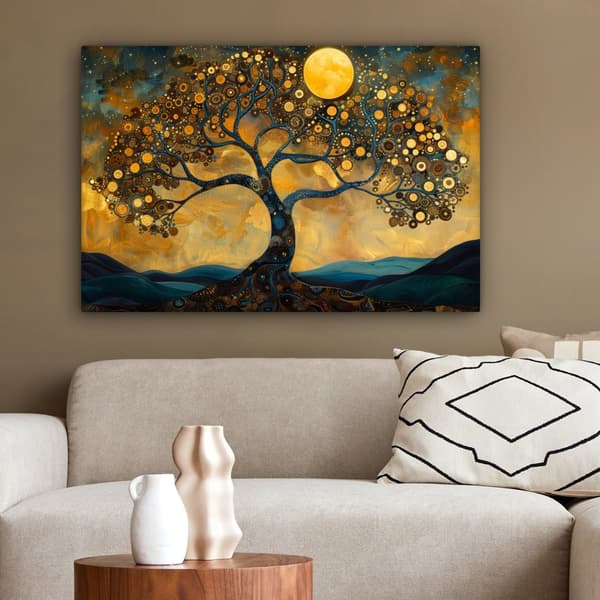 MuchoWow Högupplöst Foto på Canvas - Väggdekoration - Målning Print - Enkelt Upphängningssystem