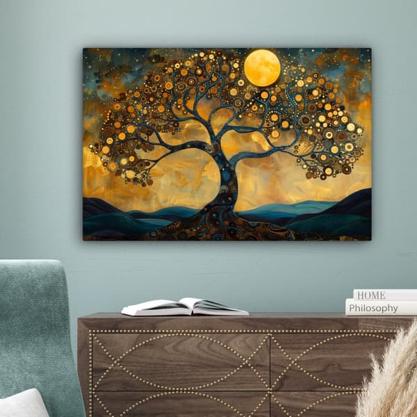 MuchoWow Högupplöst Foto på Canvas - Väggdekoration - Målning Print - Enkelt Upphängningssystem