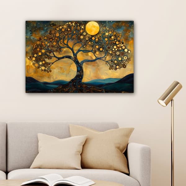 MuchoWow Högupplöst Foto på Canvas - Väggdekoration - Målning Print - Enkelt Upphängningssystem